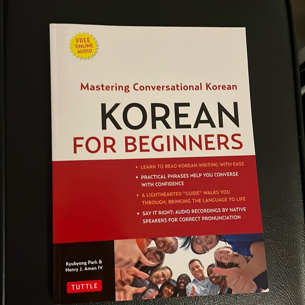 Learn Korean For Beginners Book